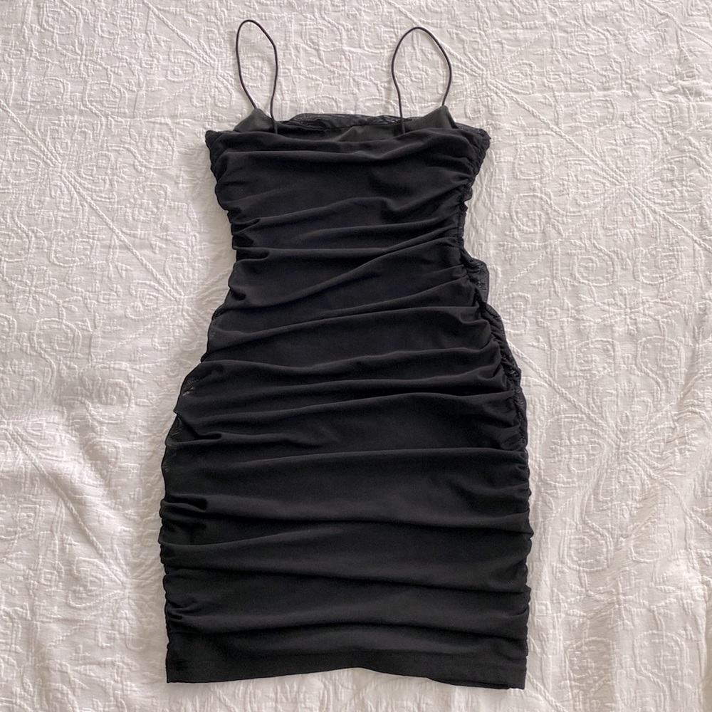 Ava & Ever size 8 black mini dress - Picture 2 of 2